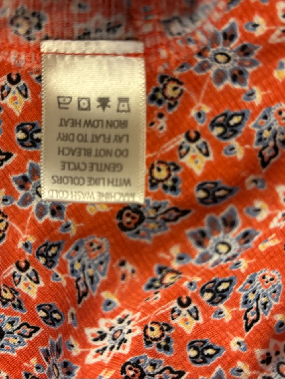 Max Studio Women's Plus Size 2X Flutter Sleeve Printed Flowy Summer Dress - Picture 7 of 7